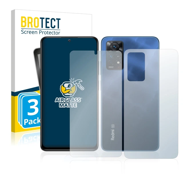 Brotect Pellicola Opaca Anti-riflesso Per Xiaomi Redmi Note 11 Pro (2 Pezzi) - 4