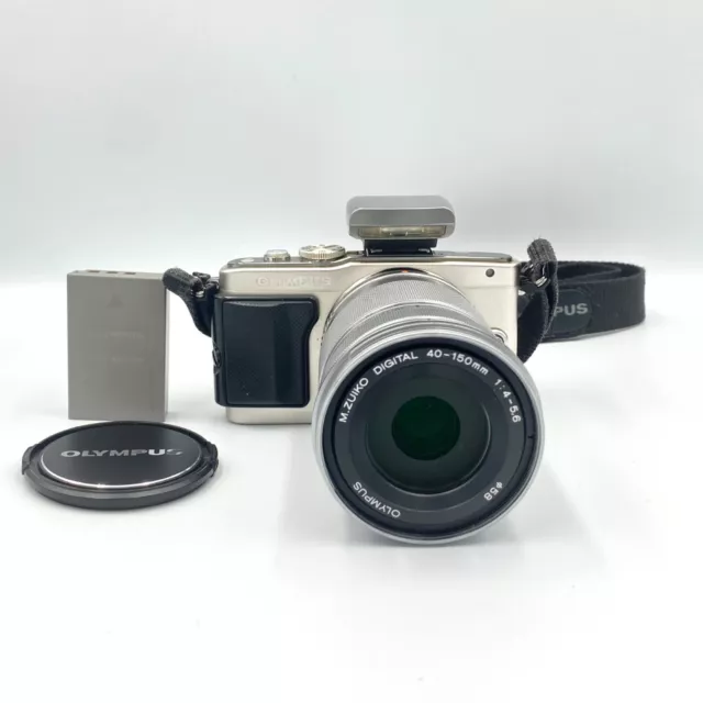 OLYMPUS PEN Lite E-PL5 40-150mm f/4-5.6 Digital Mirrorless Camera From Japan
