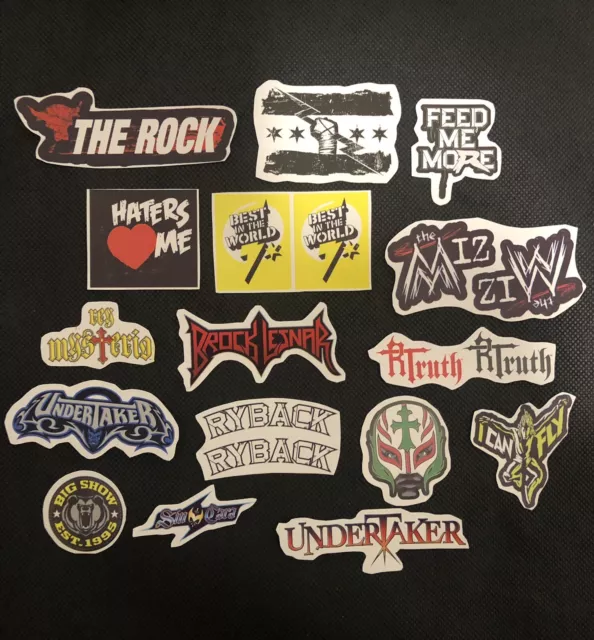 WWE Wrestling Stickers