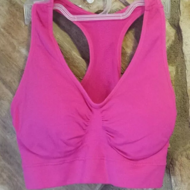 ZONE PRO SEAMLESS Sports Bra Active Yoga Wear Support Shaping HOT