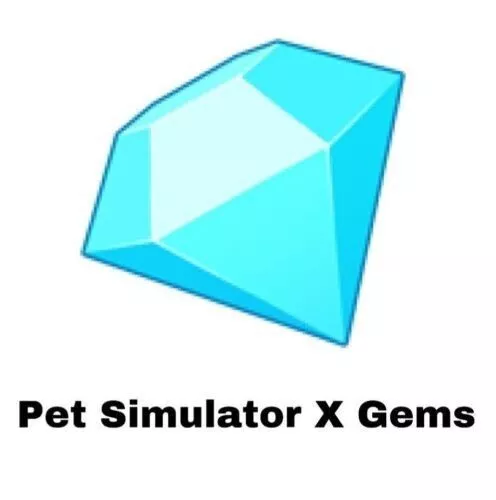 100 Billion Gems - 100B - One Hundred Billion Diamonds - Pet Simulator X -  PSX