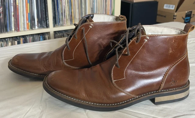ORIGINAL PENGUIN MONTY Leather Chukka Boot $99.99 - PicClick display picture 3