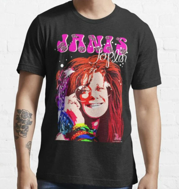 janis joplin t shirt, ..colorful, new graphic shirt///mother day