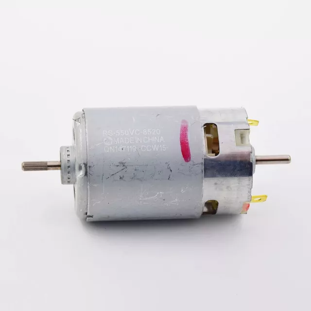 RS-550PF Motor - 12V DC - 13,500 RPM - High Power 550 Size DC Motor - High  Speed