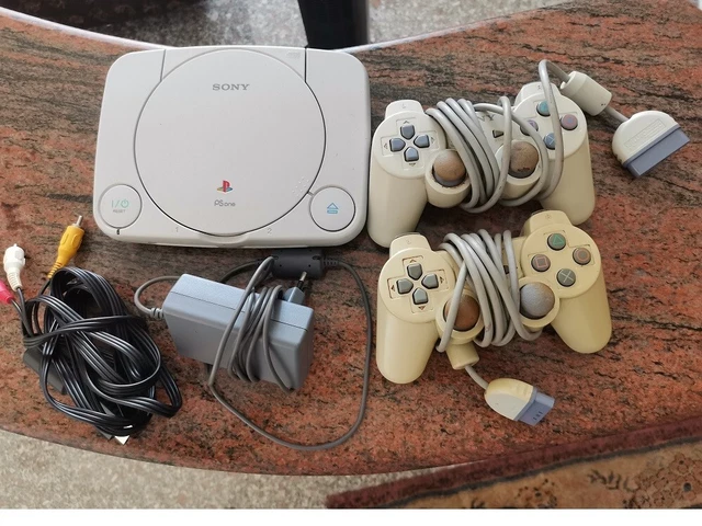 Console Originale Playstation 1 One PS1 con 2 Joypad + alimentatore e cavo