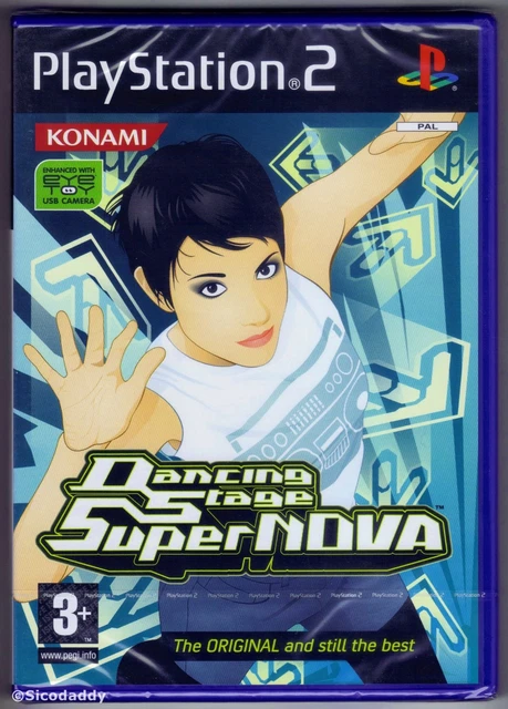 PS2 Dancing Stage Supernova, UK Pal ,Brand New & Sony Factory Sealed