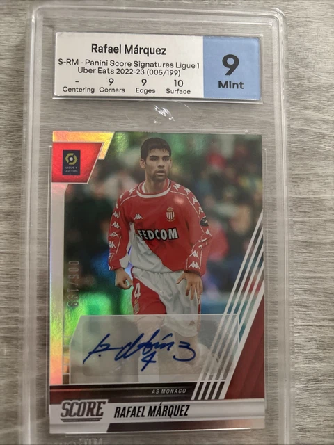 PANINI SCORE LIGUE 1 2022-23 - Rafael Marquez Autograph 180/199 - MINT EUR 21,01 - FR