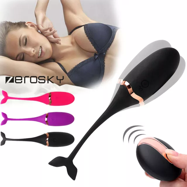 Wireless Remote Control G-Spot-Vibrating Egg Sex Love Toy Butt-Plug 10Mode-Dildo