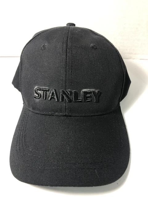 Stanley Tools Hat Cap Black  Embroidered  Snapback Adjustable