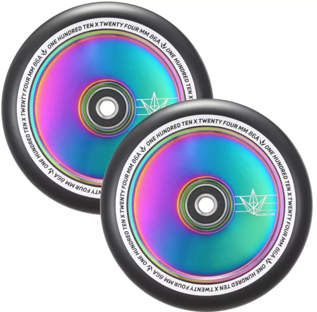 ENVY Scooters - 110mm Hollowcore Wheel Pair - Oil Slick