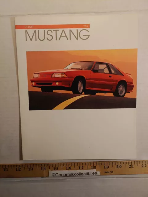 Vintage 1993 Ford Mustang Sales Brochure