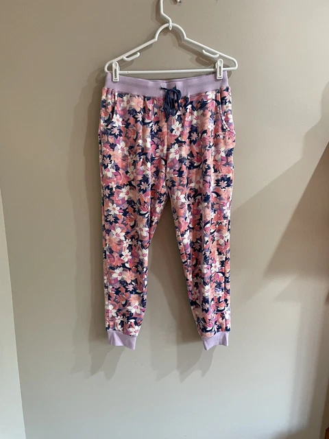 New With Tags Vera Bradley Ribbed Jogger Fleece Pajama Pants Women’s Size Small