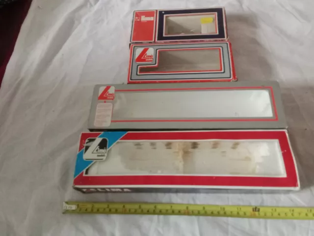 Job Lot Of Oo Gauge Lima Empty Boxes  (D44)