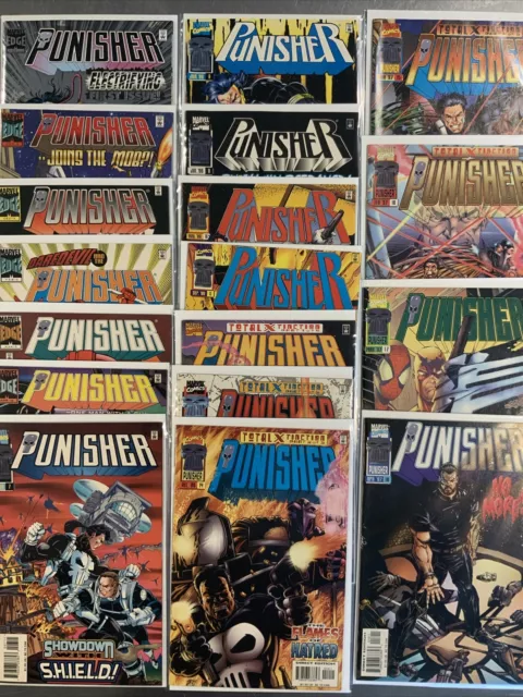 The PUNISHER (3rd Series) 1-18 Complete VF/NM Marvel Comics