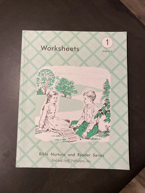 WORKSHEETS GRADE 1 Units 2 4 By Rod And Staff Publishers 14 00 PicClick WORKSHEETS GRADE 1 Units 2 4 By Rod And Staff Publishers 14 00 PicClick