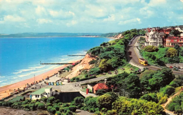 Vintage 70s/80s Dorset Postcard, Alum Chine, Bournemouth, Sun, Sea, Sand DA0