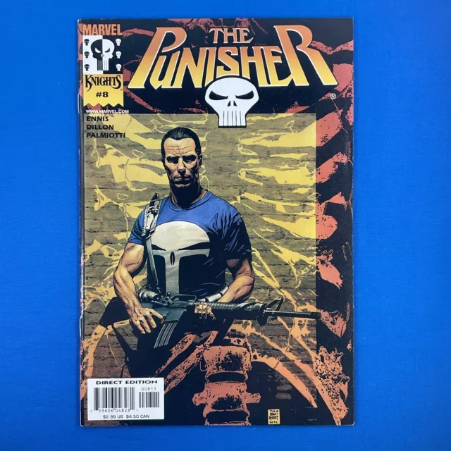PUNISHER #8 MK Knights Marvel Comics 2000 Garth Ennis & Steve Dillon