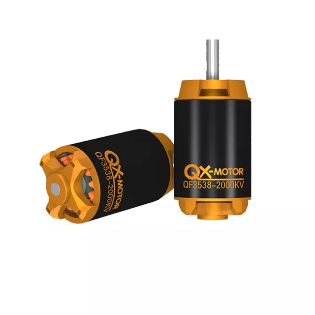 New QX-Motor 80mm EDF CW CCW 12-Blade Culvert 6S Brushless Motor for Drone Model