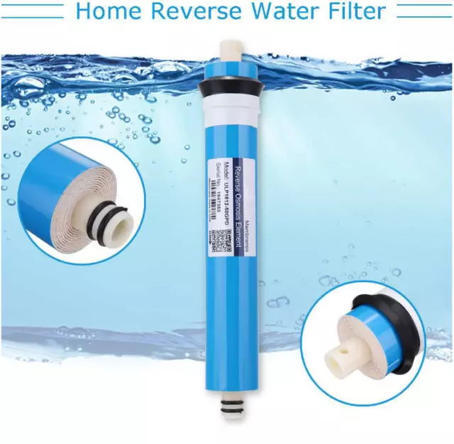 Umkehrosmose RO Membran Ersatz Wasser Filter System 50/100/125 GPD 2024 NEU