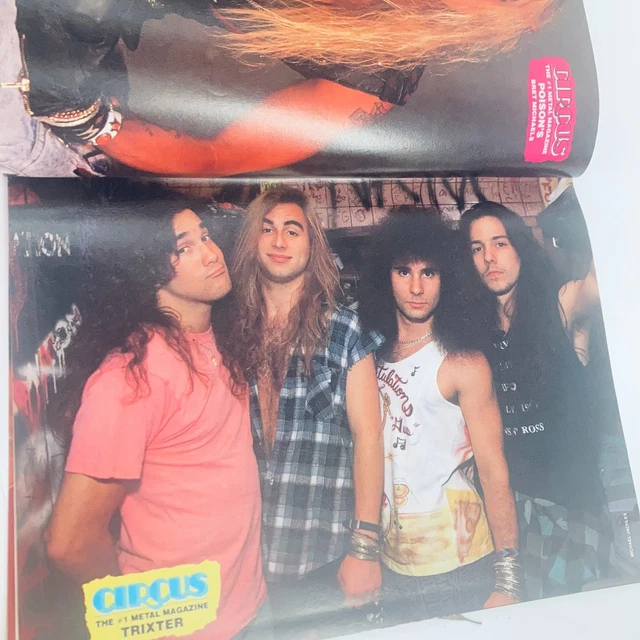 CIRCUS MAGAZINE OCTOBER 31 1991 Skid Row, Axl Rose, Van Halen No Label