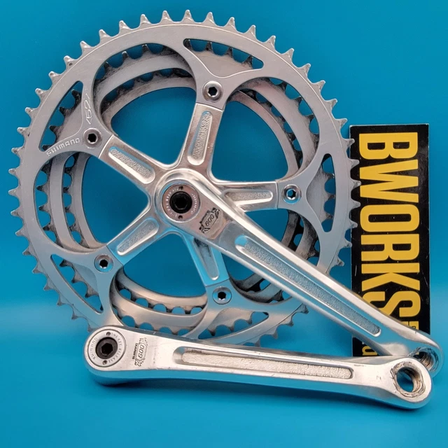 VINTAGE SHIMANO 600 EX / FC-6200 Arabesque cranks crankset