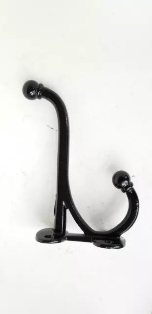 Vintage old rustic iron 6 1/2” Coat tack harness hook horse barn Farm Cabin 2