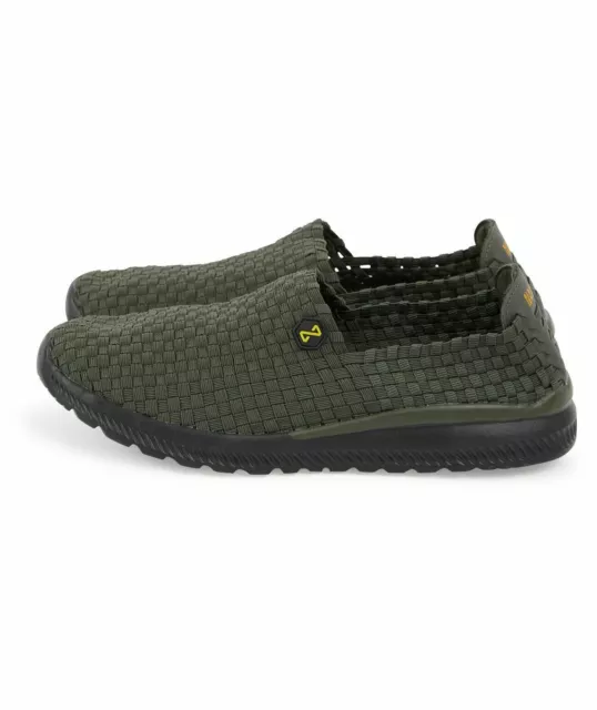 Navitas Weaves 2.0 Green Weave Slip On Bivvy Slipper NEW Carp Fishing Shoes 2