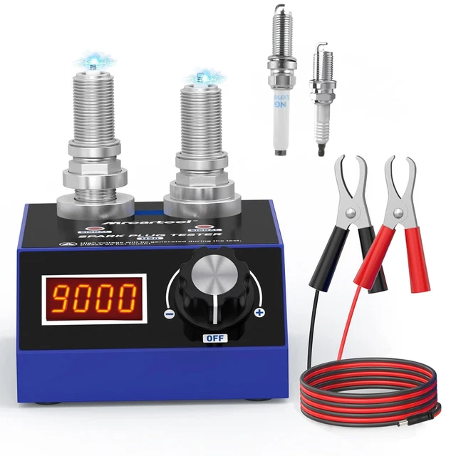 Tester Candele Auto PLAYOCCAR - Doppio Foro Per 12V/24V Con Display - Foto 9