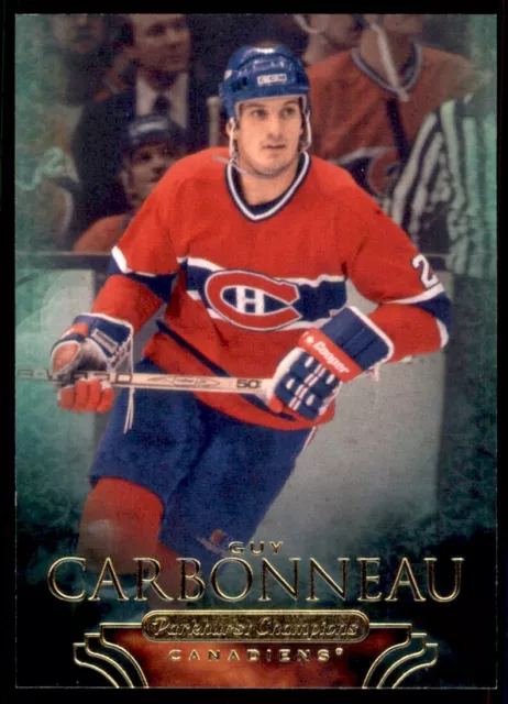 2011-12 Parkhurst Champions Autographs Guy Carbonneau #46