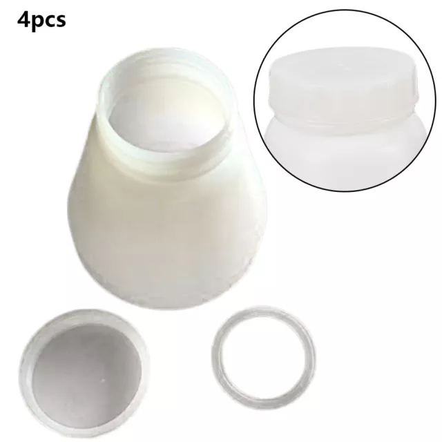 4* BOTTLE HOPPER Cup Plastic For Powder Coating System PC02/PC03 Paint ...