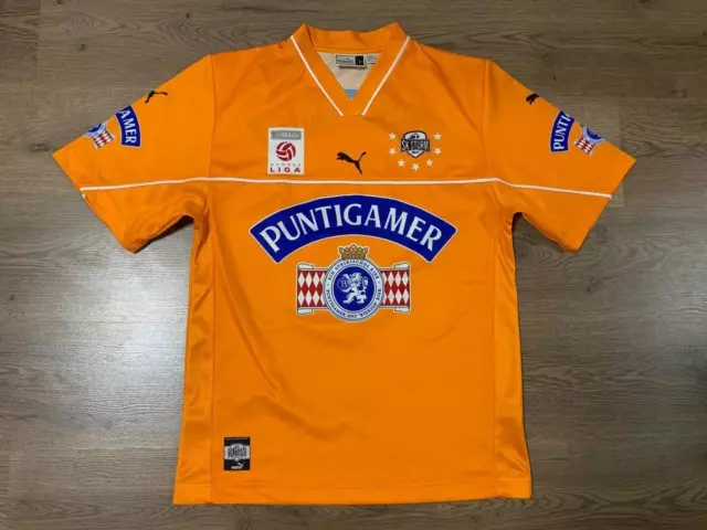 Sk Sturm Graz Austria 2001/2002 Third Football Shirt Jersey Size M Puma