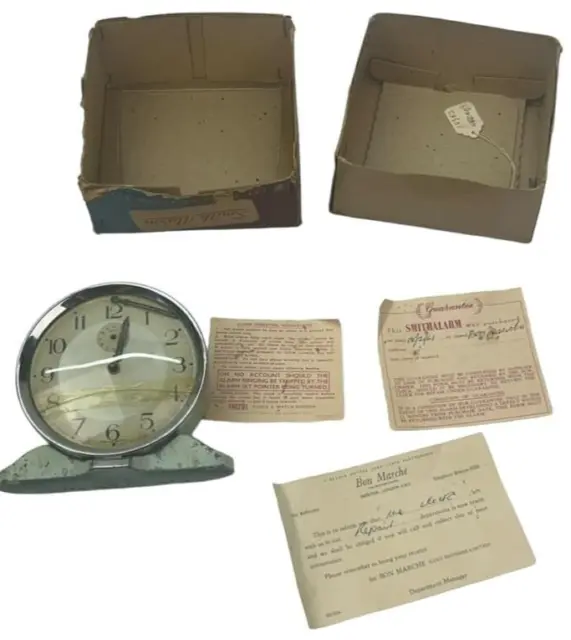 Vintage boxed smiths Alarm clock