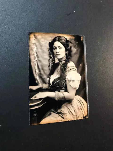 TFAS Undescribed "Soiled Dove" Tintype Auction Gallery Series RP 033