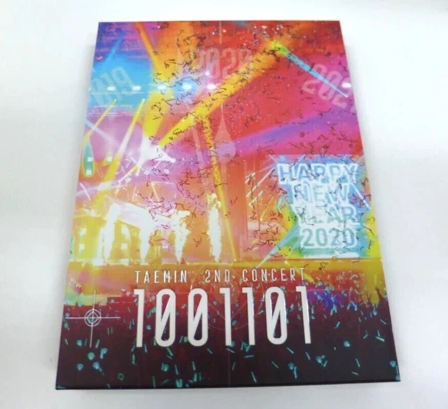 SHINee - TAEMIN 2nd Concert 1001101 Blu-ray FC限定版 SHINee TAEMIN 2ND CONCERT T1001101 in JAPAN Blu-ray Booklet