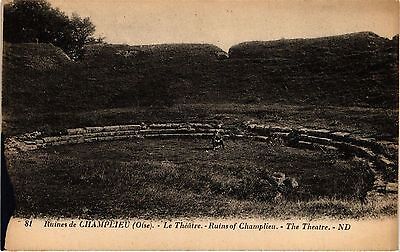 CPA ruins of champlieu - the theare-ruins of champlieu (291198)