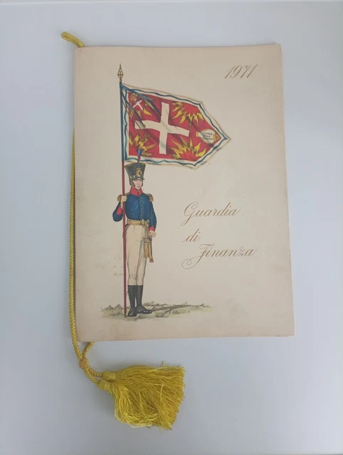 Calendario Guardia di Finanza 1971