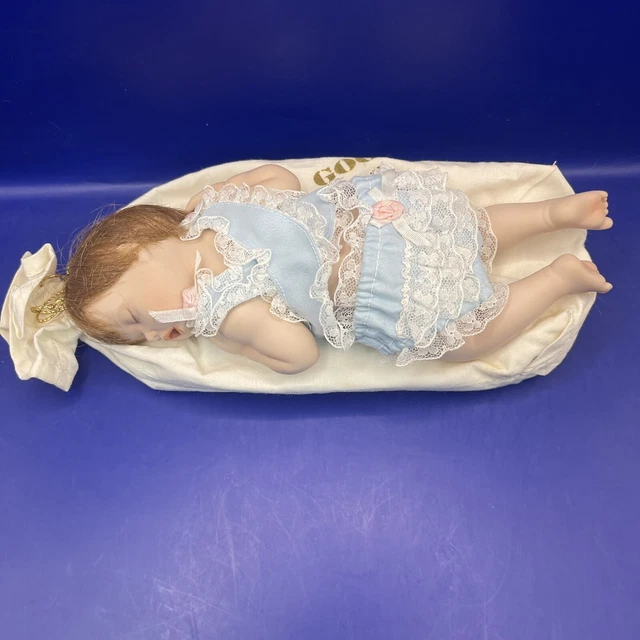 Ashton Drake Mini  “Good As Gold” Porcelain Doll Vintage 1997 Titus Tomescu 2