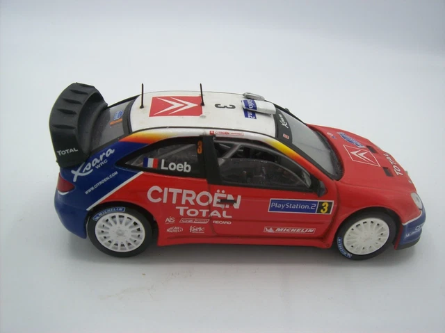 Modèle Rallye 1/43 Sébastien Loeb N°15 Citroën Xsara WRC - Altaya - Boîte Fermée - Neuf