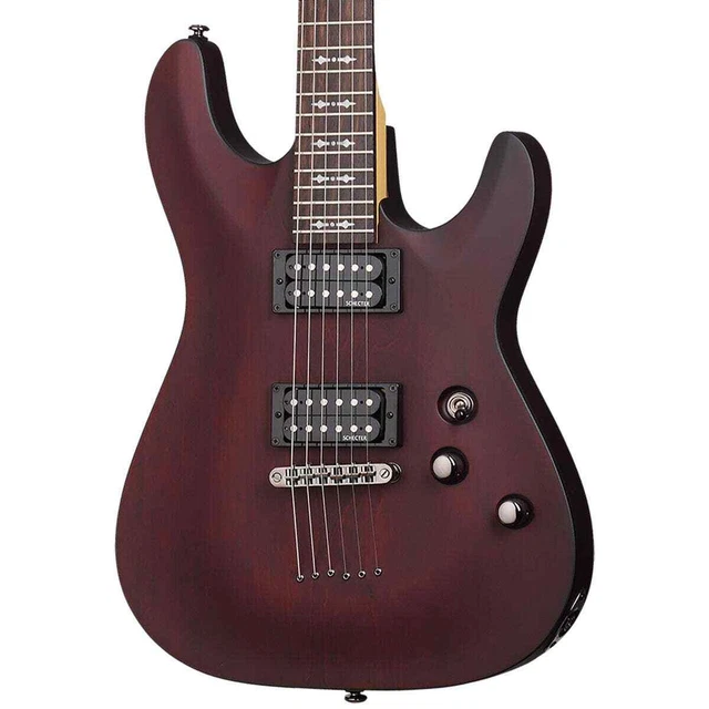 Schecter Omen 6 Electric Guitar (Walnut Satin)