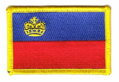 Flaggen Aufnäher Patch Liechtenstein Fahne Flagge