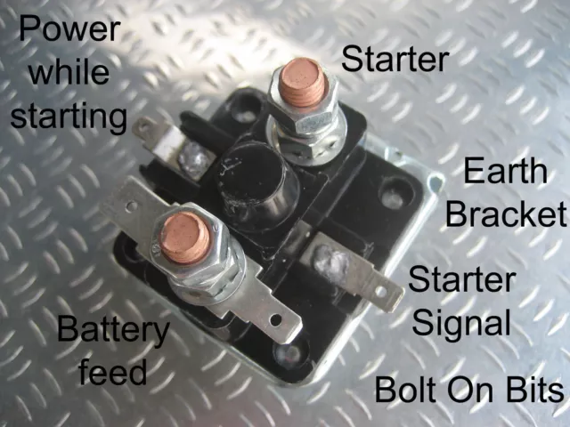 Starter Solenoid Lotus Elan Pus S2 S4 Sprint Jensen Interceptor Mk2 FF SRB335 2