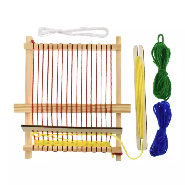 Wooden Weaving Loom DIY Hand Knitting Weaving Machine for Knitter