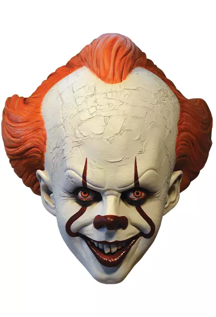 Trick or Treat IT Pennywise Clown Standard Mask Adult Halloween Costume MBWB101