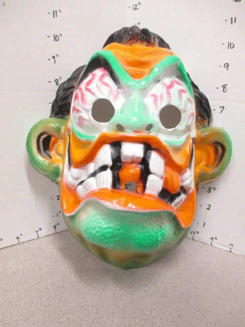 halloween mask 1970s Marx Nutty Mad Hawk model Weird-Oh monster Ed Roth hot rod