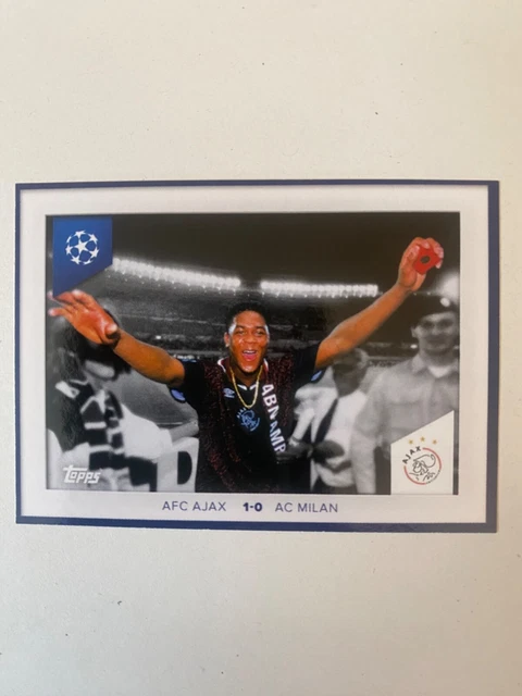 TOPPS UEFA CHAMPIONS League 2023/2024 Sticker Nr. 706 UCL Memories That ...