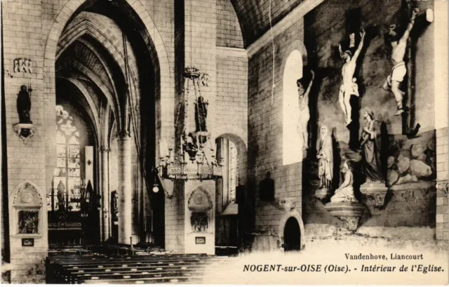 CPA Nogent-sur-Oise - Interieur de l'Eglise (1032511)