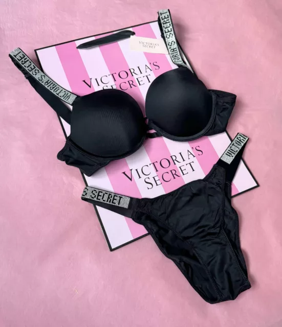 VERY SEXY RHINESTONE Bra - Victoria's Secret lingerie BNWT £18.00 -  PicClick UK