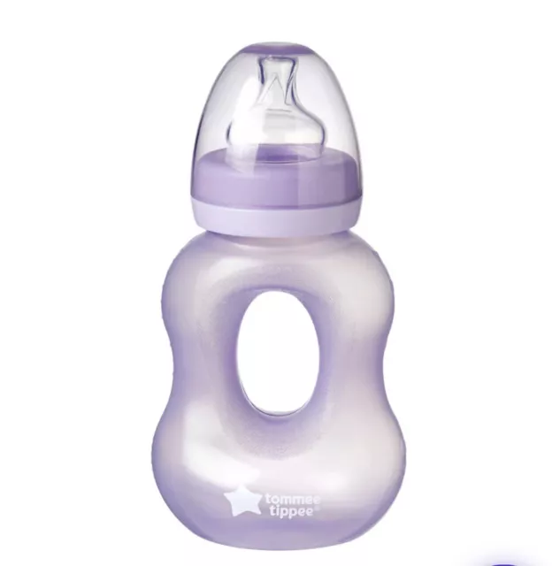 Tommee Tippee Essentials Nipper Gripper Bottle | Baby & Toddler Feeding