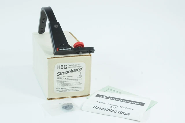 Stroboframe HBG Flash Holder for Hasselblad Flashgun Brackets 1 & 2 #G493