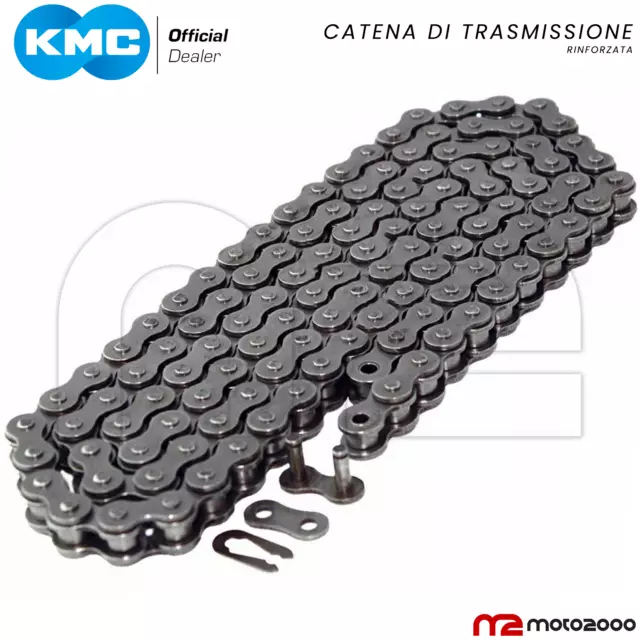 Catena Di Trasmissione Kmc Rinforzata Passo 520 H 120 L Maglie Moto Cross